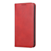 Etui iPhone 17 Pro | Fonction Stand | Fermeture magnétique | Rouge
