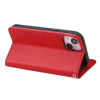 Etui iPhone 17 Pro | Fonction Stand | Fermeture magnétique | Rouge