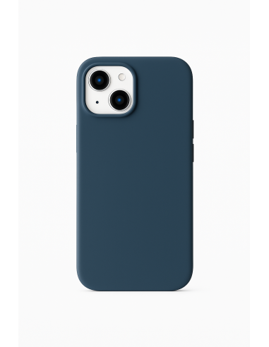 Coque antichoc iPhone 16 FAIRPLAY Silicone Bleu Givré
