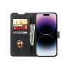 Etui iPhone 17 Portefeuille | Fairplay | Fermeture magnétique | Noir