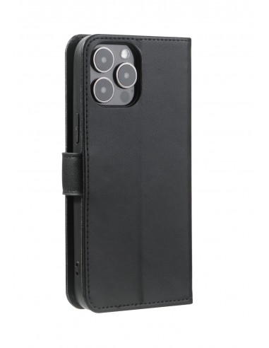 Etui iPhone 17 Portefeuille | Fairplay | Fermeture magnétique | Noir