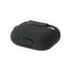 Coque silcone de protection Airpods Pro avec mousqueton - Noir