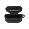 Coque silcone de protection Airpods Pro avec mousqueton - Noir