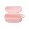 Coque silcone de protection Airpods Pro et Pro 2 avec mousqueton - Rose