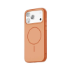 Coque iPhone 17 Pro Max MAG-CASE Compatible MagSafe Orange