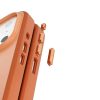 Coque iPhone 17 Pro Max MAG-CASE Compatible MagSafe Orange