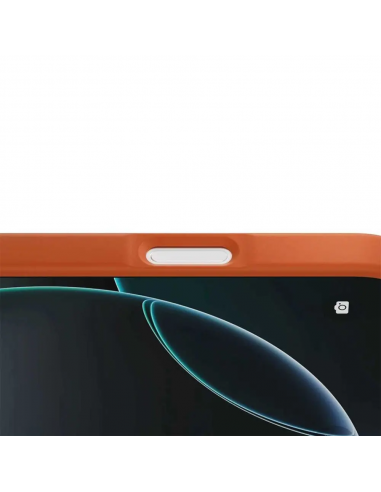 Coque iPhone 17 Pro Max MAG-CASE Compatible MagSafe Orange