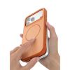 Coque iPhone 17 Pro Max MAG-CASE Compatible MagSafe Orange