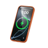 Coque iPhone 17 Pro Max MAG-CASE Compatible MagSafe Orange