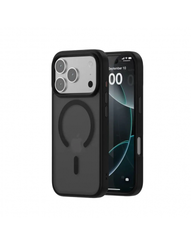 Coque PROTECT pour iPhone 17 Pro Magnétique Compatible MagSafe Noir