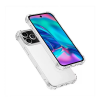 Coque Silicone Angle Renforcé + Protection Caméra iPhone 17 Pro Transparent
