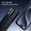 Coque iPhone 15 Pro Max Silicone Antichoc Noir - Fairplay