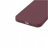 Coque antichoc iPhone 16 Plus FAIRPLAY Silicone Bordeau