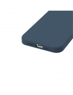 Coque antichoc iPhone 16 Plus FAIRPLAY Silicone Bleu Nuit 2