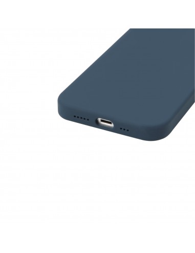 Coque antichoc iPhone 16 Plus FAIRPLAY Silicone Bleu Nuit