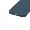 Coque antichoc iPhone 16 Plus FAIRPLAY Silicone Bleu Nuit