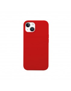 Coque antichoc iPhone 16 Plus FAIRPLAY Silicone Rouge de Mars
