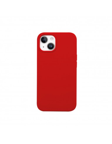 Coque antichoc iPhone 16 Plus FAIRPLAY Silicone Rouge de Mars