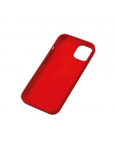 Coque antichoc iPhone 16 Plus FAIRPLAY Silicone Rouge de Mars