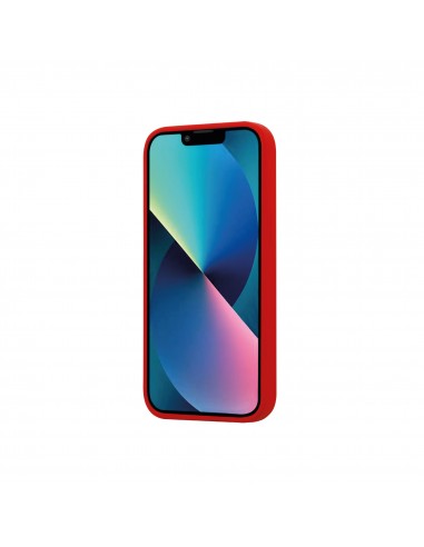 Coque antichoc iPhone 16 Plus FAIRPLAY Silicone Rouge de Mars