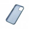 Coque antichoc iPhone 15 Pro Max Silicone - Fairplay - Bleu Givré