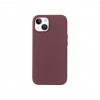 Coque antichoc iPhone 15 FAIRPLAY Silicone Bordeaux