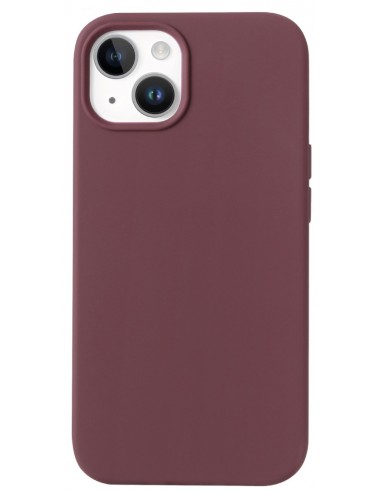 Coque antichoc iPhone 15 Pro Max Silicone - Fairplay - Bordeaux