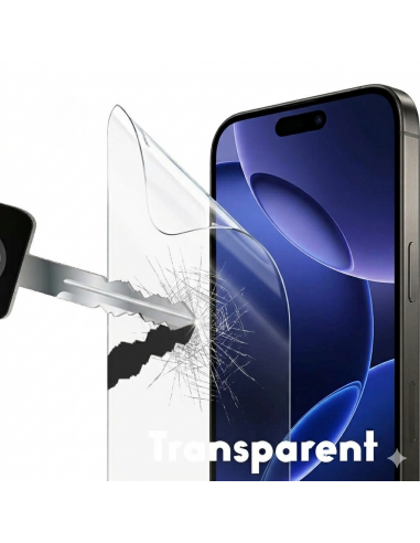 Film Hydrogel iPhone 13 mini TRANSPARENT  | Protection écran PREMIUM pour Apple |RockSpace