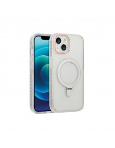 Coque Silicone et PC iPhone 17 | MagSafe | Anneau Transparent