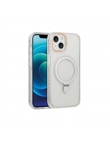 Coque Silicone et PC iPhone 17 | MagSafe | Anneau Transparent