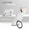 Coque Silicone et PC iPhone 17 | MagSafe | Anneau Transparent