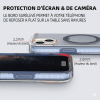 Coque Silicone et PC iPhone 17 | MagSafe | Anneau Transparent