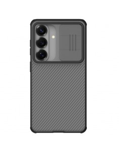 Coque Nillkin CamShield PRO Samsung Galaxy S26 Plus - Noir Transparente - Protection Caméra Coulissante