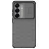 Coque Nillkin CamShield PRO Samsung Galaxy S26 Plus - Noir Transparente - Protection Caméra Coulissante