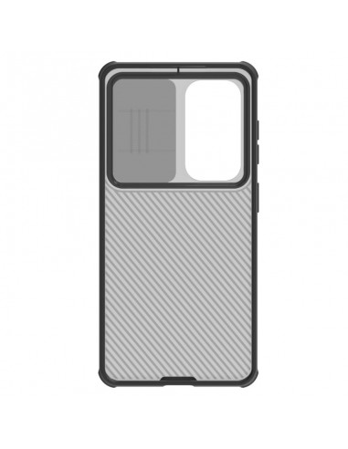 Coque Nillkin CamShield PRO Samsung Galaxy S26 Plus - Noir Transparente - Protection Caméra Coulissante