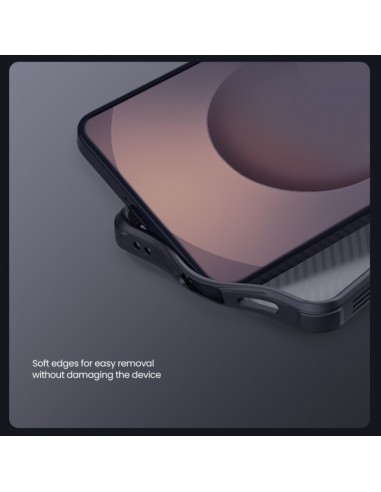 Coque Nillkin CamShield PRO Samsung Galaxy S26 Plus - Noir Transparente - Protection Caméra Coulissante