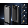 Batterie Externe Forever 10.000mAh Multi-embouts - USB-C, Lightning, Micro-USB - Noir TB-411