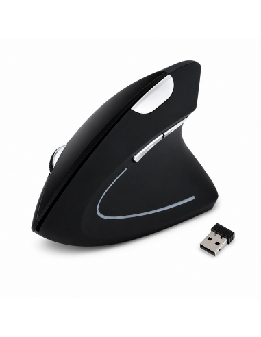 Souris Optique Ergonomique Bluetooth ReBELTEC - Connexion Sans Fil - Haute Précision