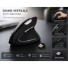 Souris Optique Ergonomique Bluetooth ReBELTEC - Connexion Sans Fil - Haute Précision