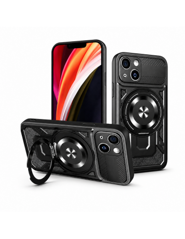 Coque antichocs Armure Defender pour Samsung Galaxy S24 et Galaxy S25 Noir