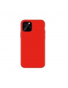 Coque silicone iPhone 11 | Fairplay Pavone | Antichocs | Rouge