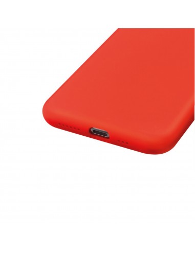 Coque silicone iPhone 11 | Fairplay Pavone | Antichocs | Rouge