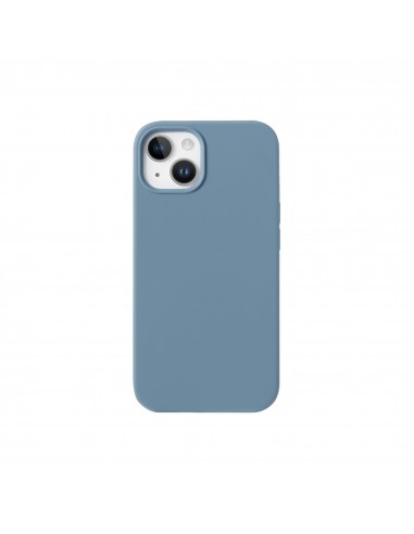 Coque silicone iPhone 11 | Fairplay Pavone | Antichocs | Bleu givré