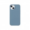 Coque silicone iPhone 11 | Fairplay Pavone | Antichocs | Bleu givré