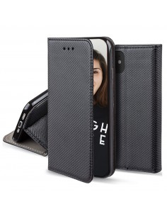 Etui iPhone 16e | Fonction Stand | Fermeture magnétique | Noir | Jaym 2