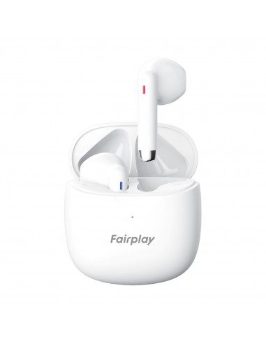 Ecouteurs bluetooth TWS Blanc - Fairplay Alsaka