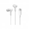 Écouteurs Filaires Belkin SoundForm - Connectique USB-C - Microphone Intégré - Blanc Polaire - ditive 85dB/100dB